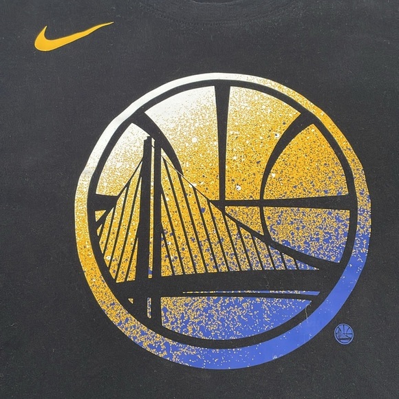 Men’s The Nike Tee NBA Golden State Warriors Dri-Fit Long Sleeve Shirt XL - Picture 3 of 15